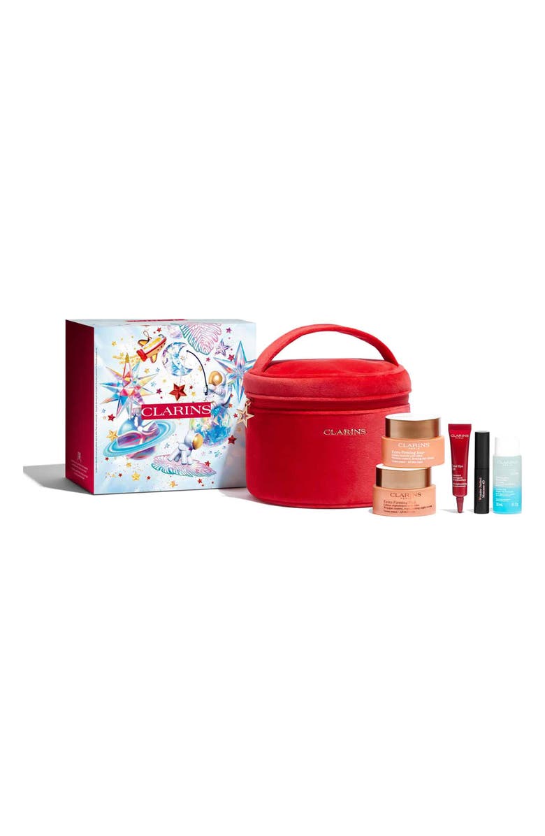 Clarins Extra-Firming & Smoothing Luxury Skin Care Set (Limited Edition) $269 Value, Alternate, color, 
