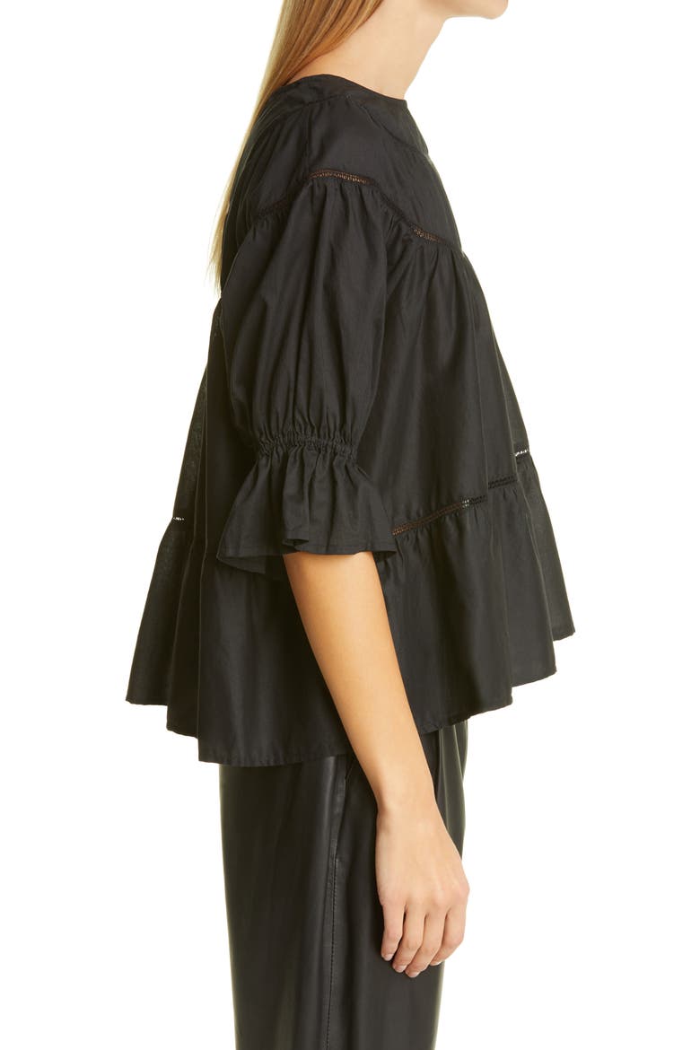 Sol Top, Alternate, color, BLACK