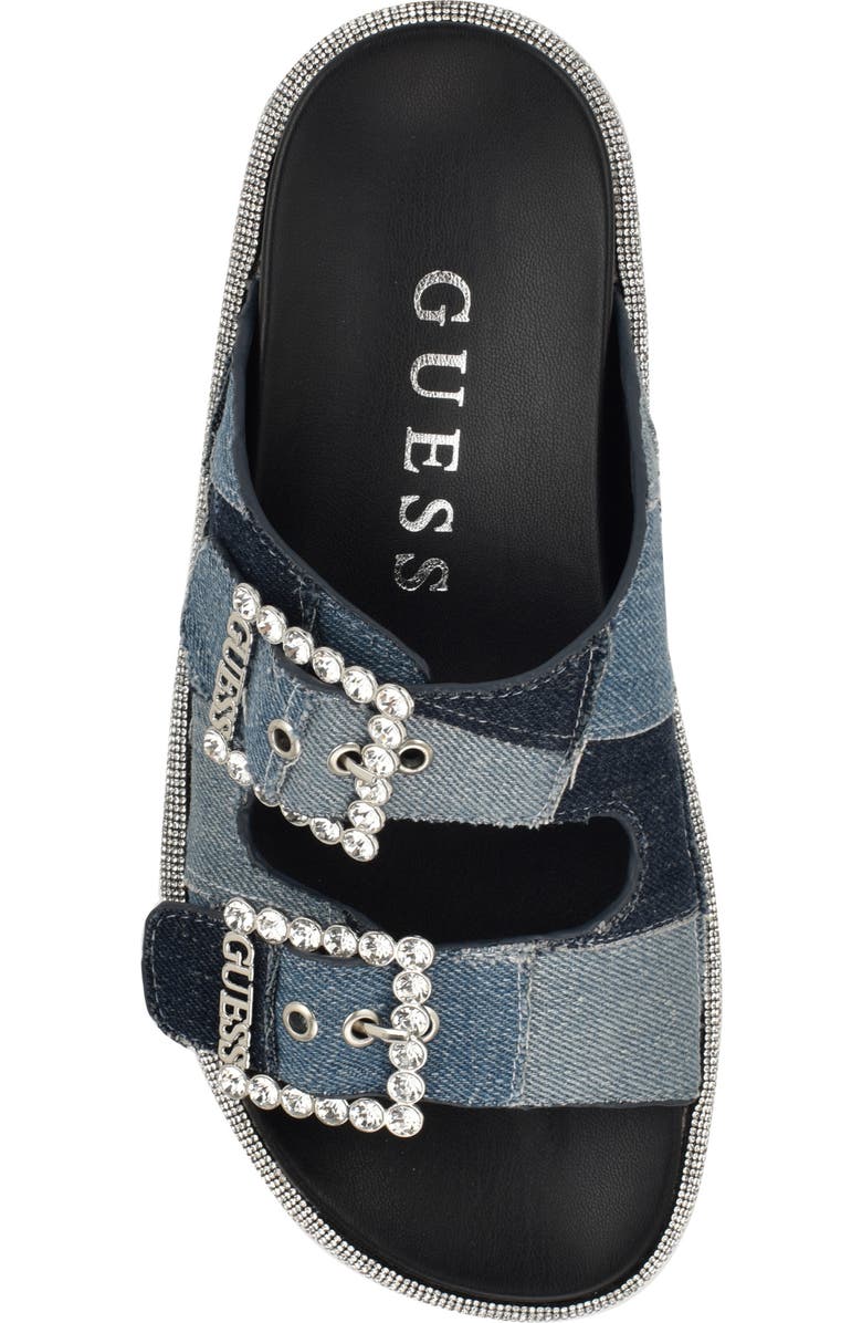 GUESS Funzya Slide Sandal, Alternate, color,