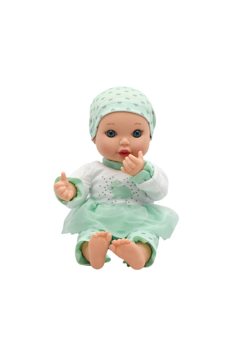 New Adventures Little Darlings 11" Baby Kisses Doll, Main, color, Multicolored