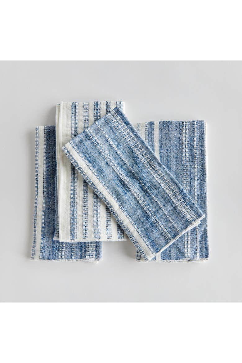 Brenna Napkins Set of 4, Alternate, color, Blue