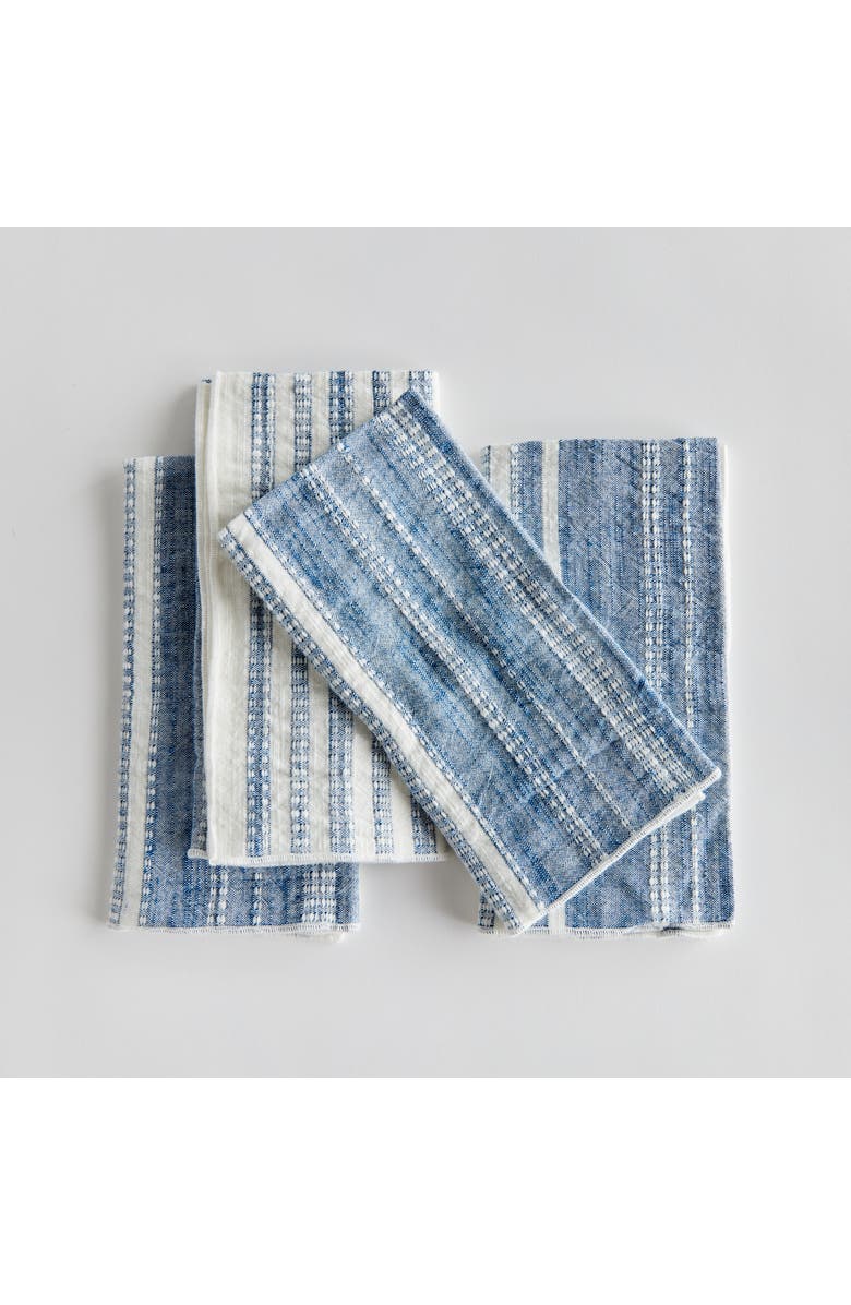 Napa Home & Garden Brenna Napkins Set of 4, Alternate, color, Blue