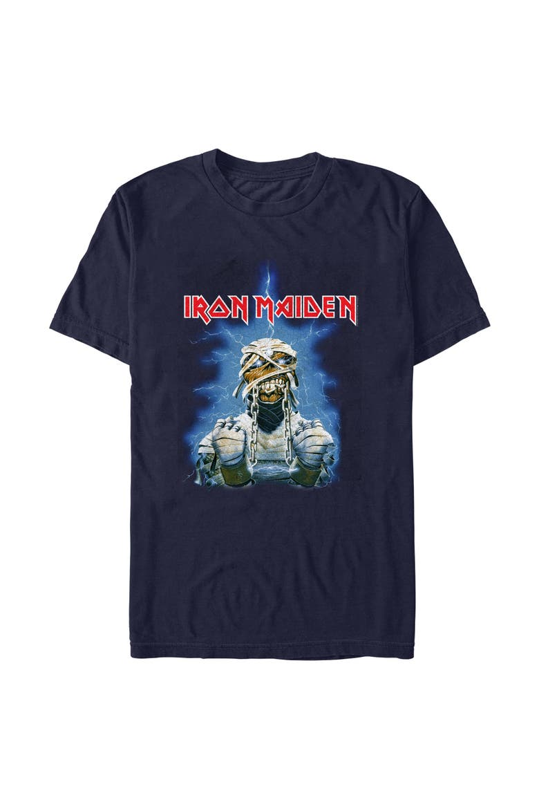 Men's Unchained Logo T-Shirt, Main, color, Navy Blue