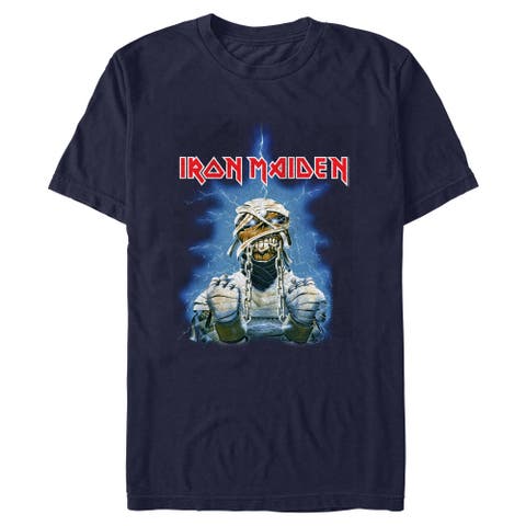 Men's Iron Maiden Unchained Logo  Graphic T-Shirt