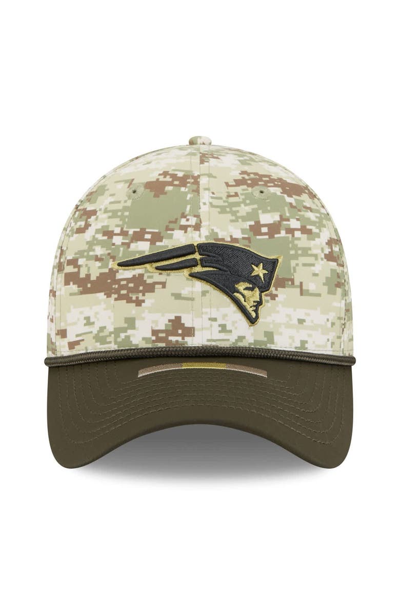 New Era Men's New Era  Camo New England Patriots 2025 Salute to Service 39THIRTY Flex Hat, Alternate, color, Camo