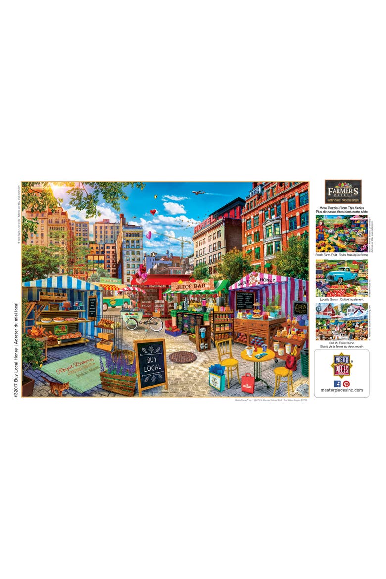 Buy Local Honey 750 Piece Jigsaw Puzzle, Alternate, color, Multicolor
