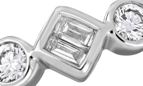 Bony Levy 18k Gold Diamond Geometric Band Ring In Metallic