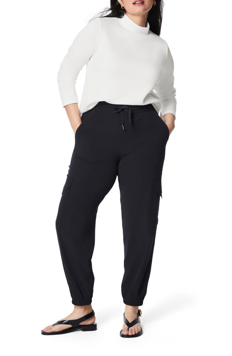 SPANX<sup>®</sup> AirEssentials Mock Neck Sweatshirt, Alternate, color, Powder