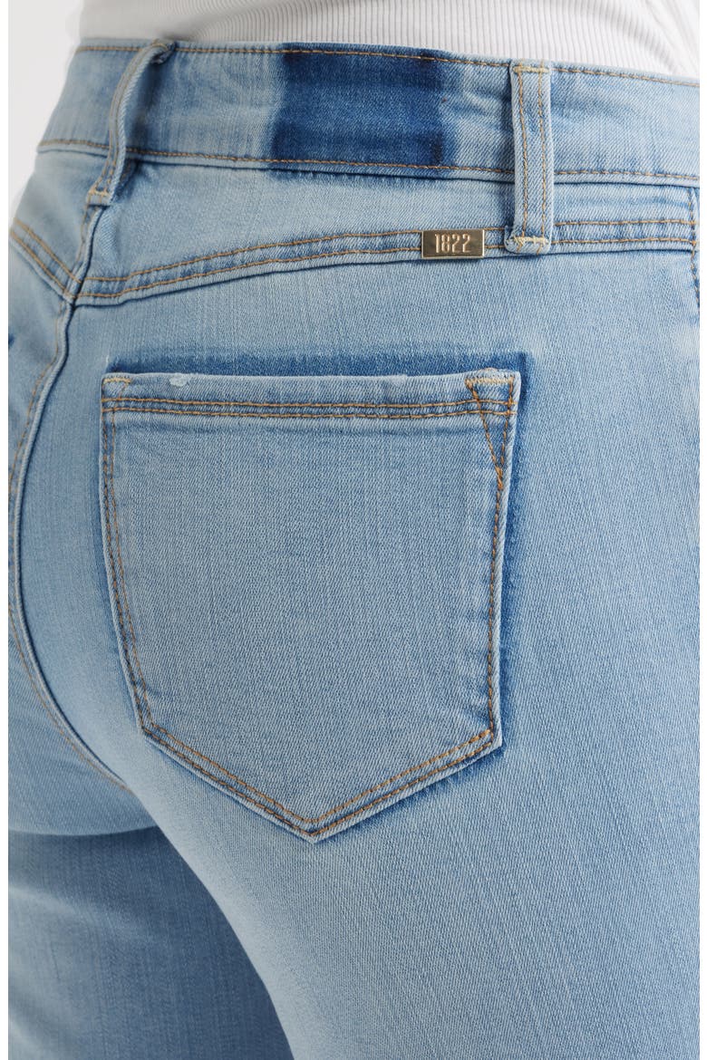 Release Hem High Waist Demi Bootcut Jeans, Alternate, color, HARMONY