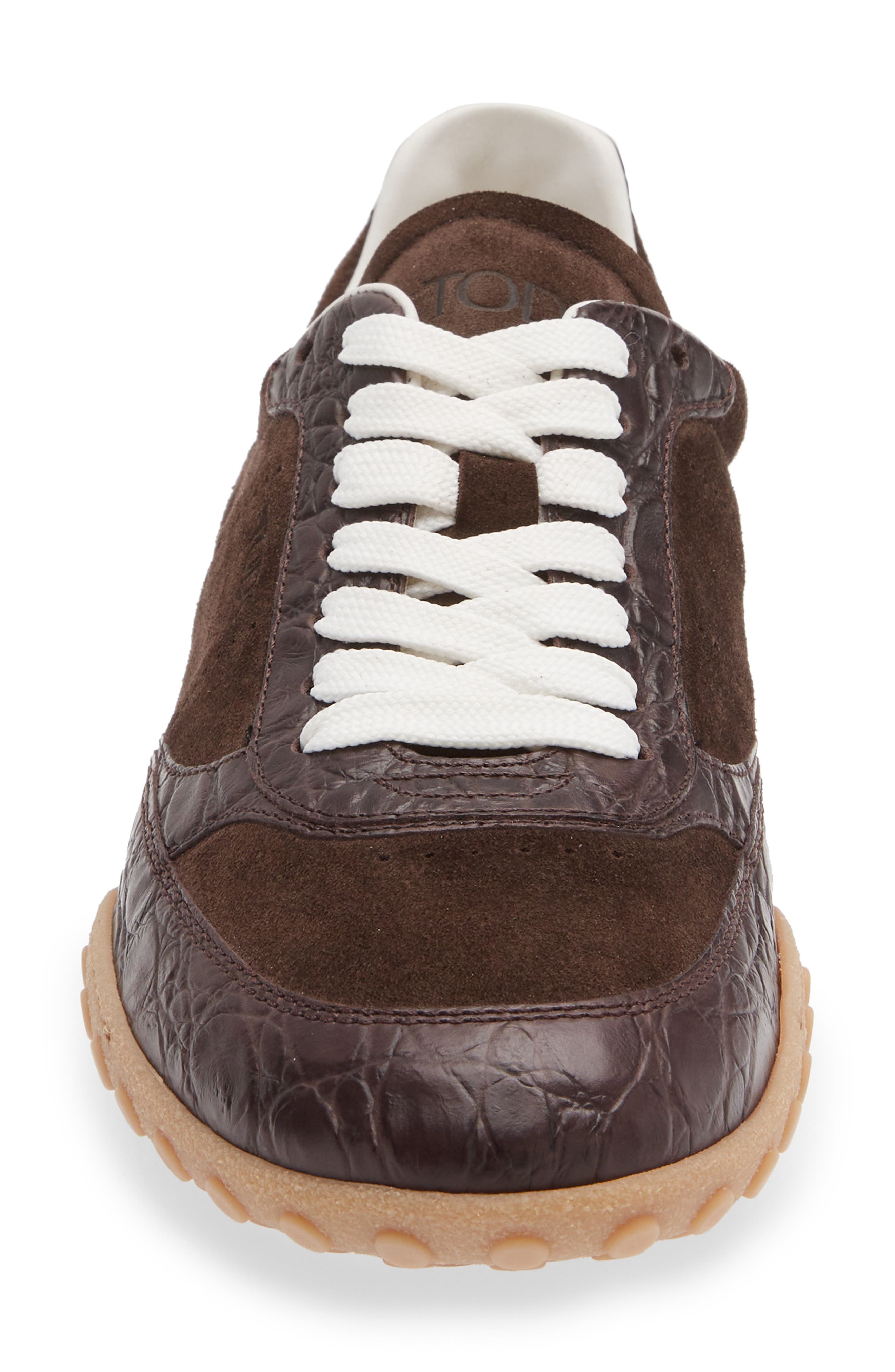 Tod's Snake Embossed Leather Sneaker (Women) | Nordstrom