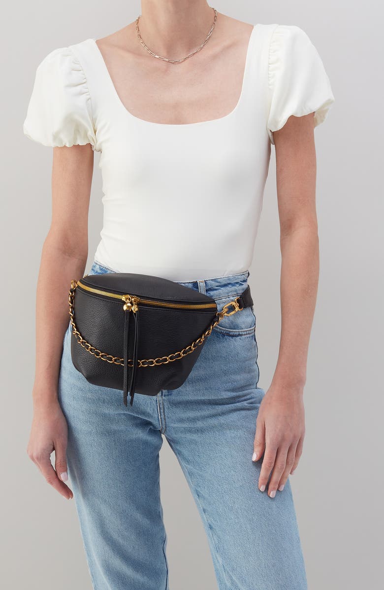 HOBO Miri Leather Belt Bag, Alternate, color,
