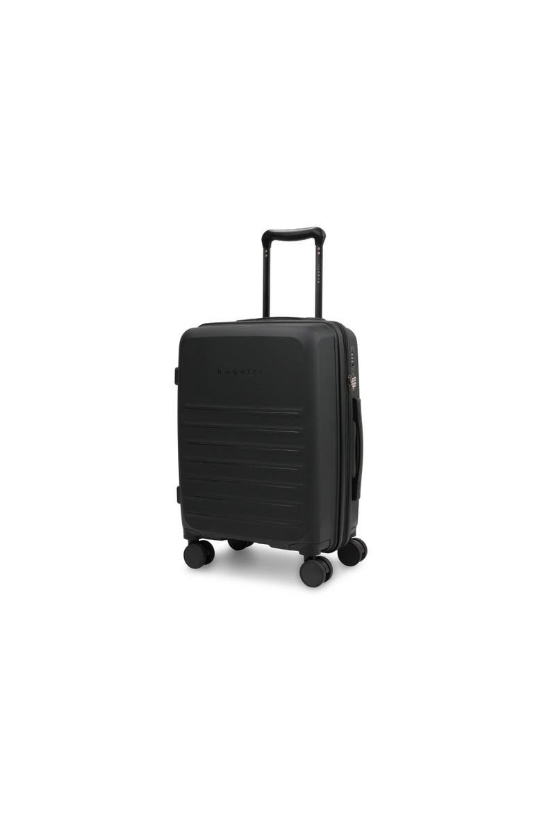 - Seoul 2 Piece Hardside Luggage Set with Expansion - Black, Alternate, color, Black