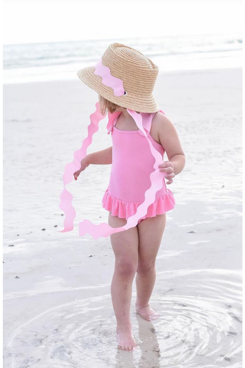 The Harbor Hat, Alternate, color, Pink