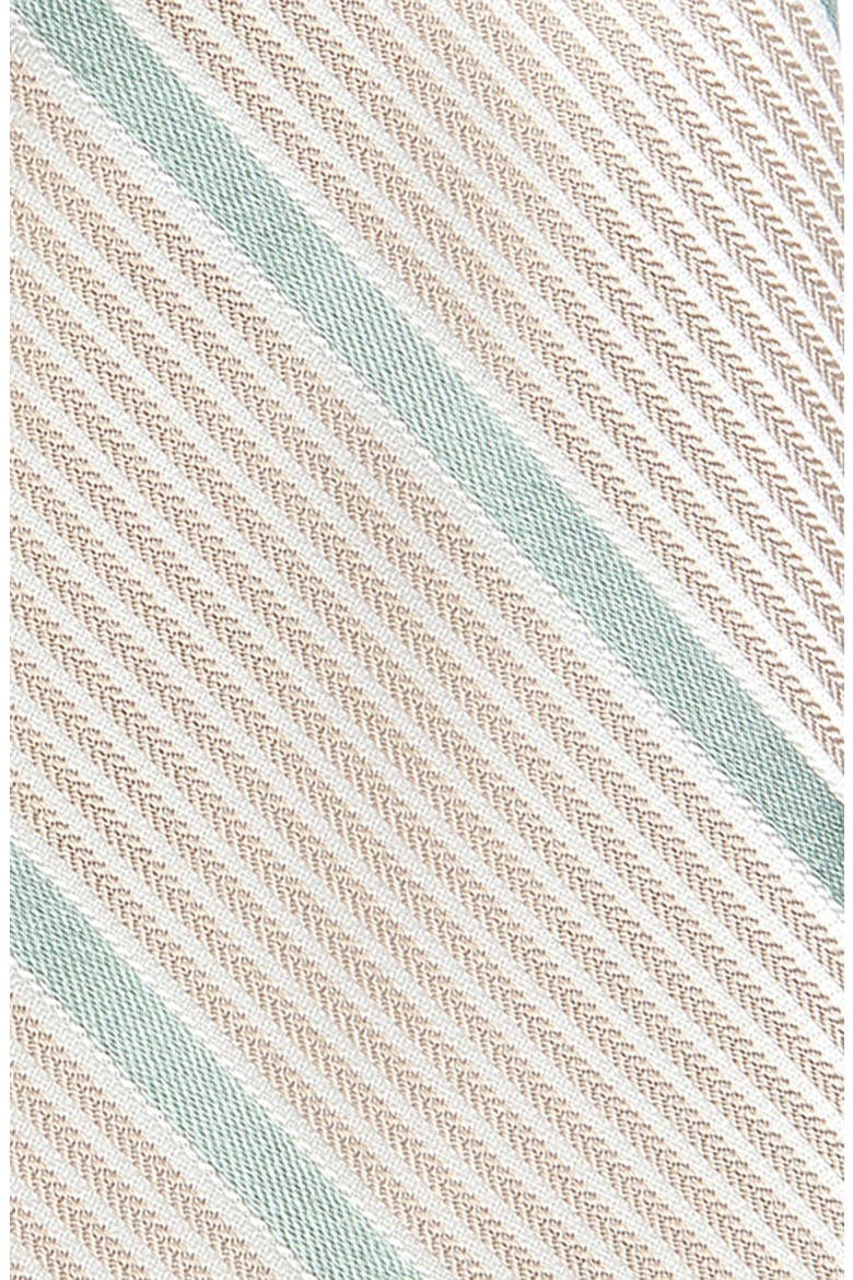 Kids' Howell Stripe Tie, Alternate, color, SAGE