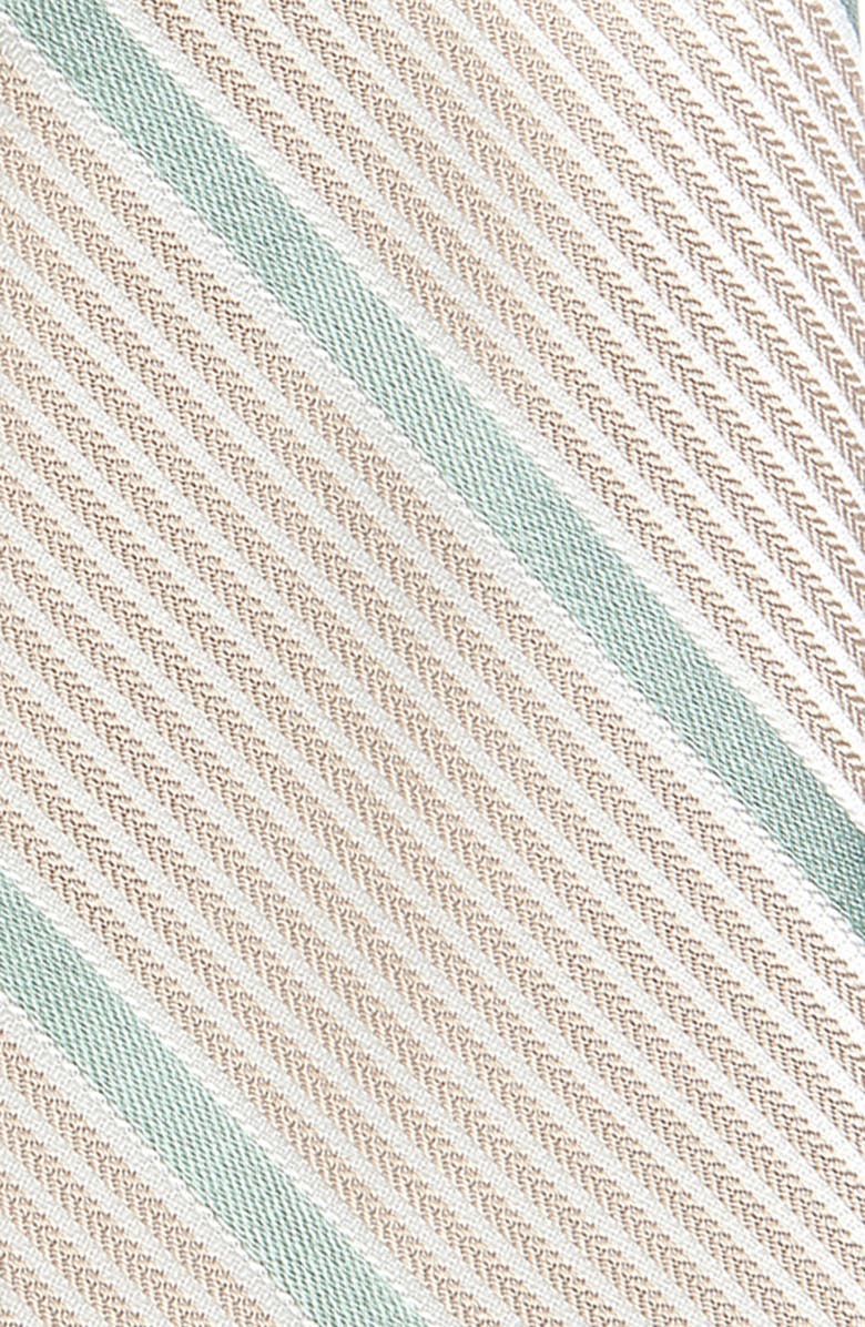 Nordstrom Kids' Howell Stripe Tie, Alternate, color, Sage