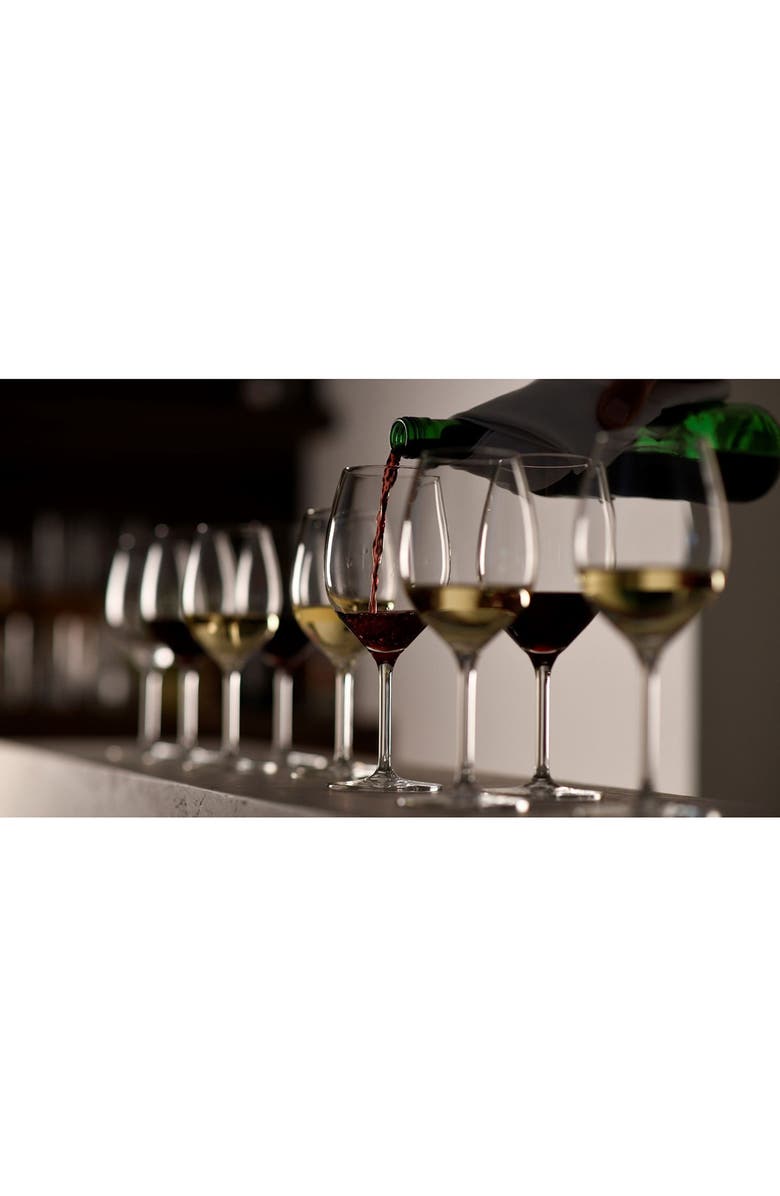 Schott Zwiesel Banquet Set of 6 White Wine Glasses, Alternate, color, Clear