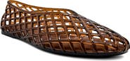 SHUSHOP Alana Lattice Jelly Flat