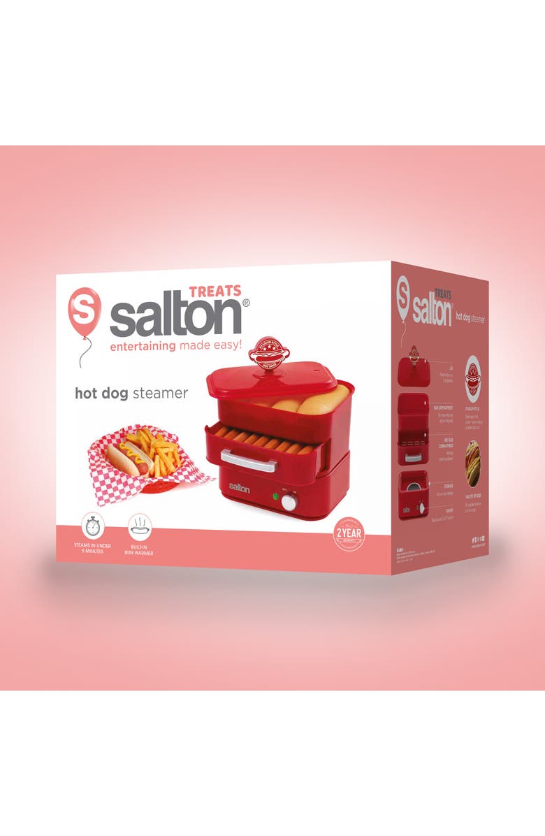 Salton Hot Dog Steamer, Alternate, color, 