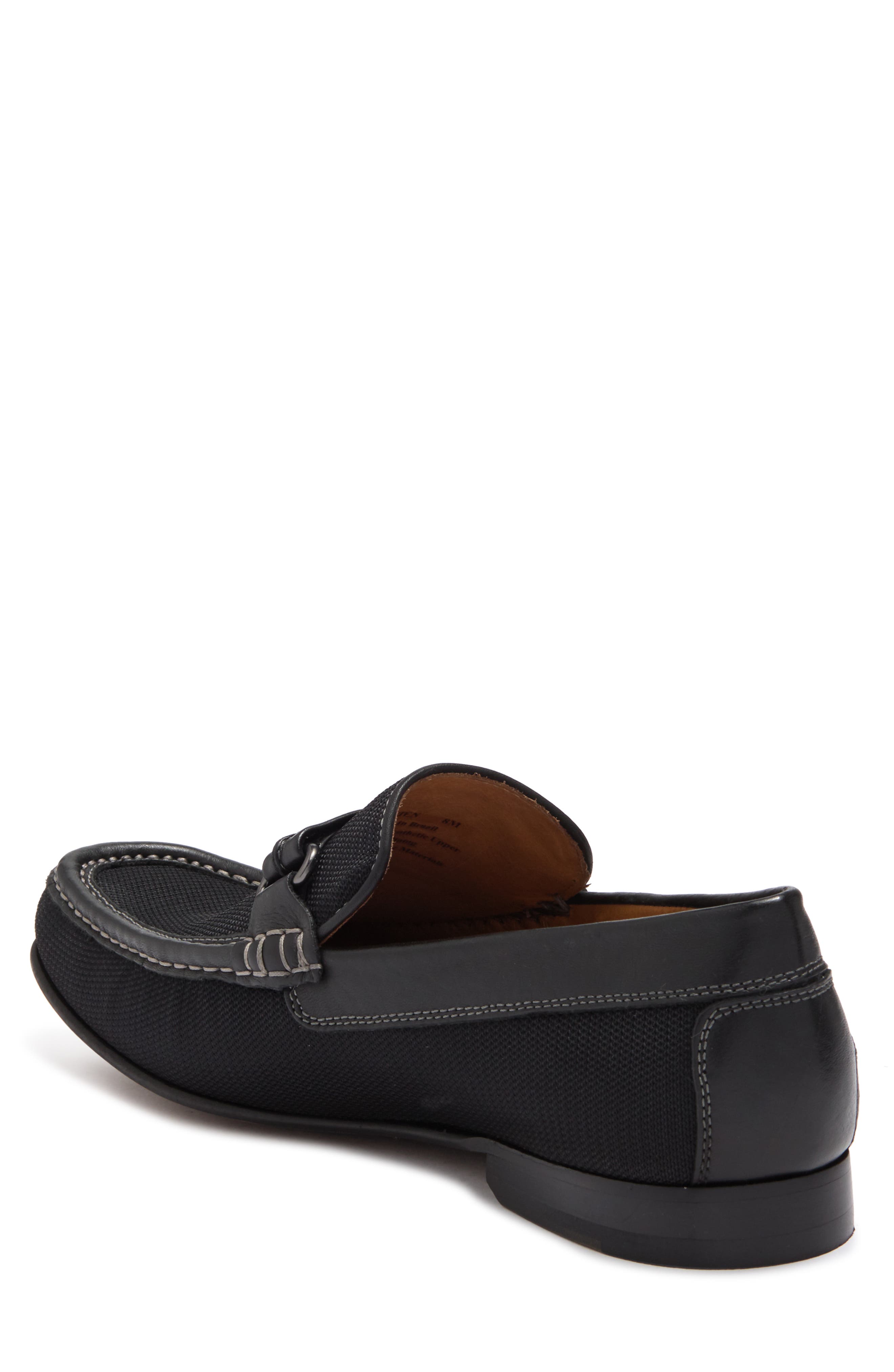 Donald Pliner Donnien Nylon Bit Loafer, Alternate, color, Black