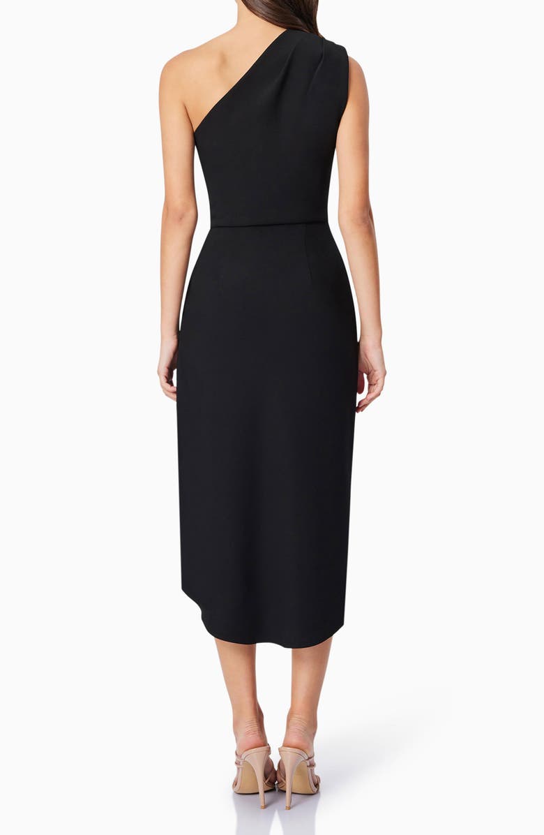 Elliatt Xara One-Shoulder Asymmetric Crepe Cocktail Dress, Alternate, color,