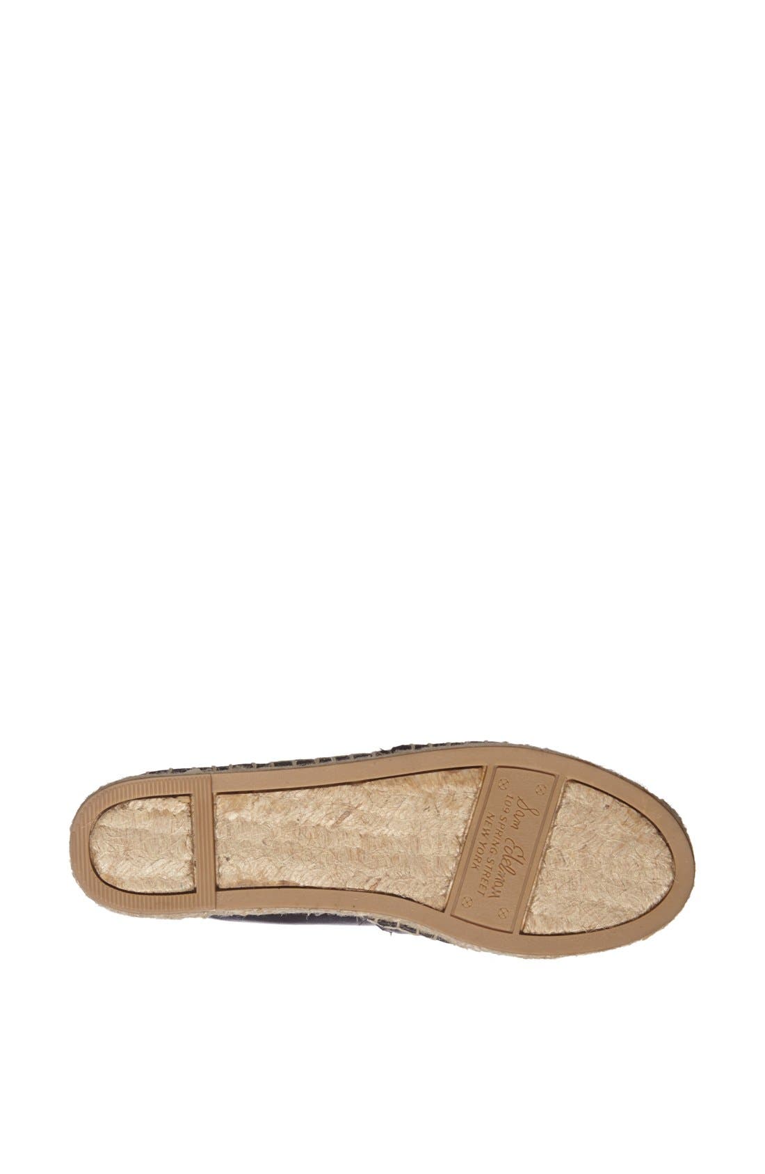 Sam Edelman 'Lynn' Espadrille Flat, Alternate, color, 