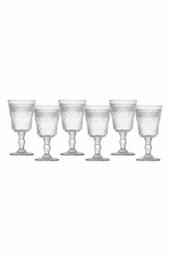 Fortessa Debutante Set of 6 Goblet Glasses