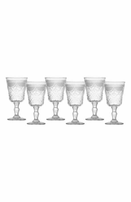 Fortessa Debutante Set of 6 Goblet Glasses
