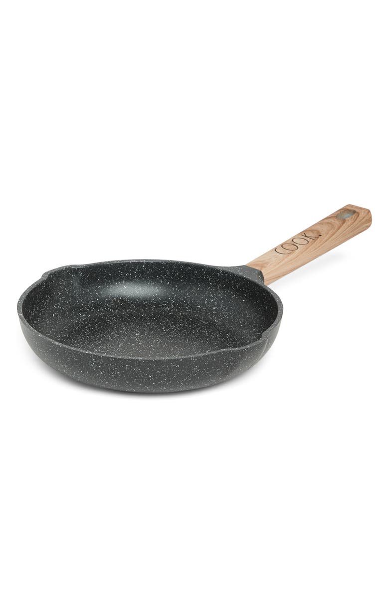 Rae Dunn Cast Aluminum Spec Frying Pan, Main, color,