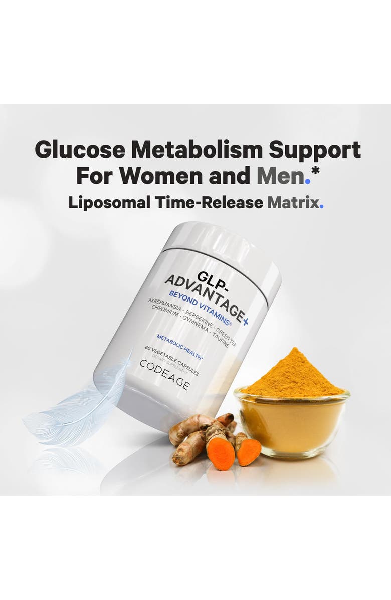Codeage GLP-Advantage+ Liposomal GLP-1 Supplement, Alternate, color,