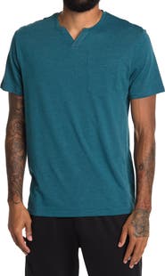 XRAY Notch Neck Pocket T-Shirt