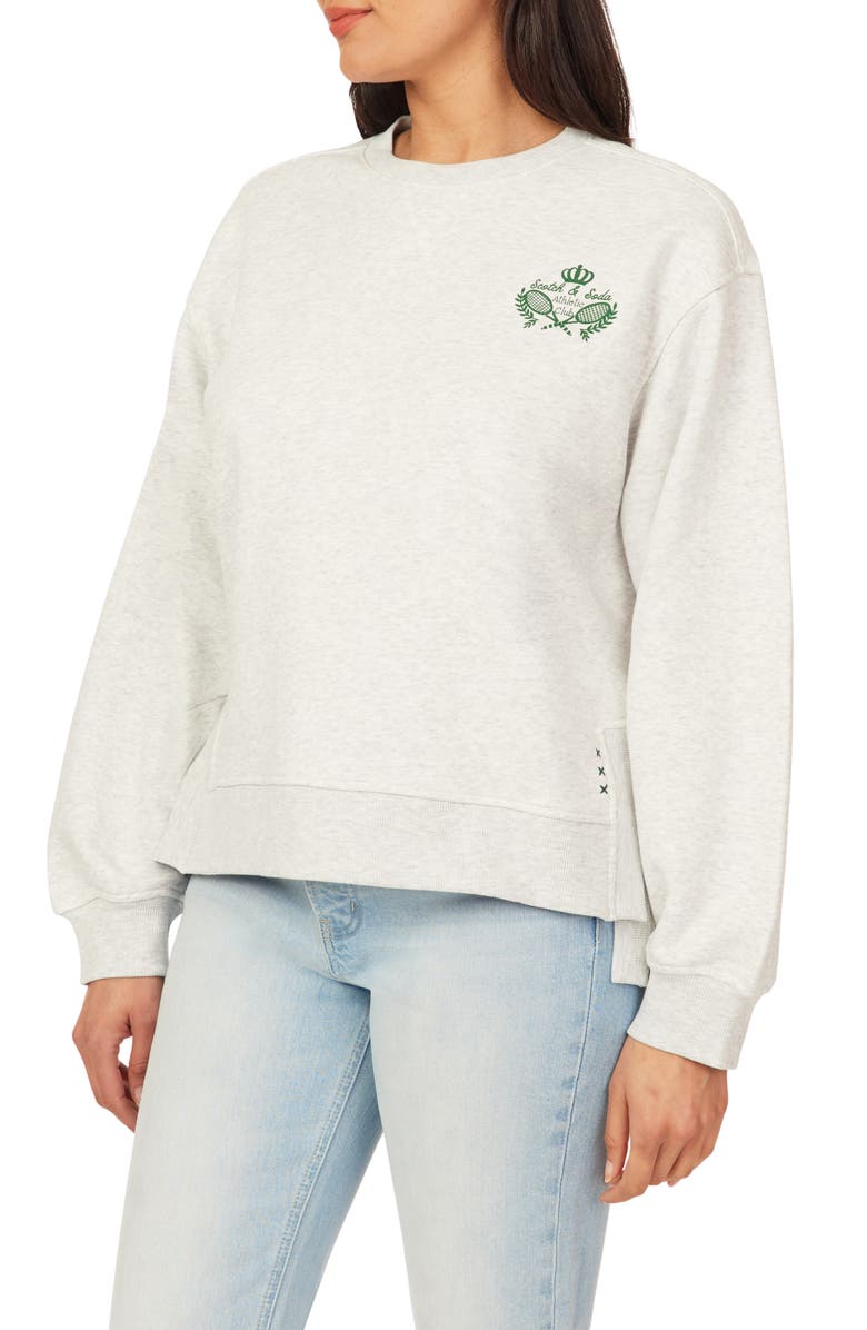 Oversize Side Vent Sweatshirt