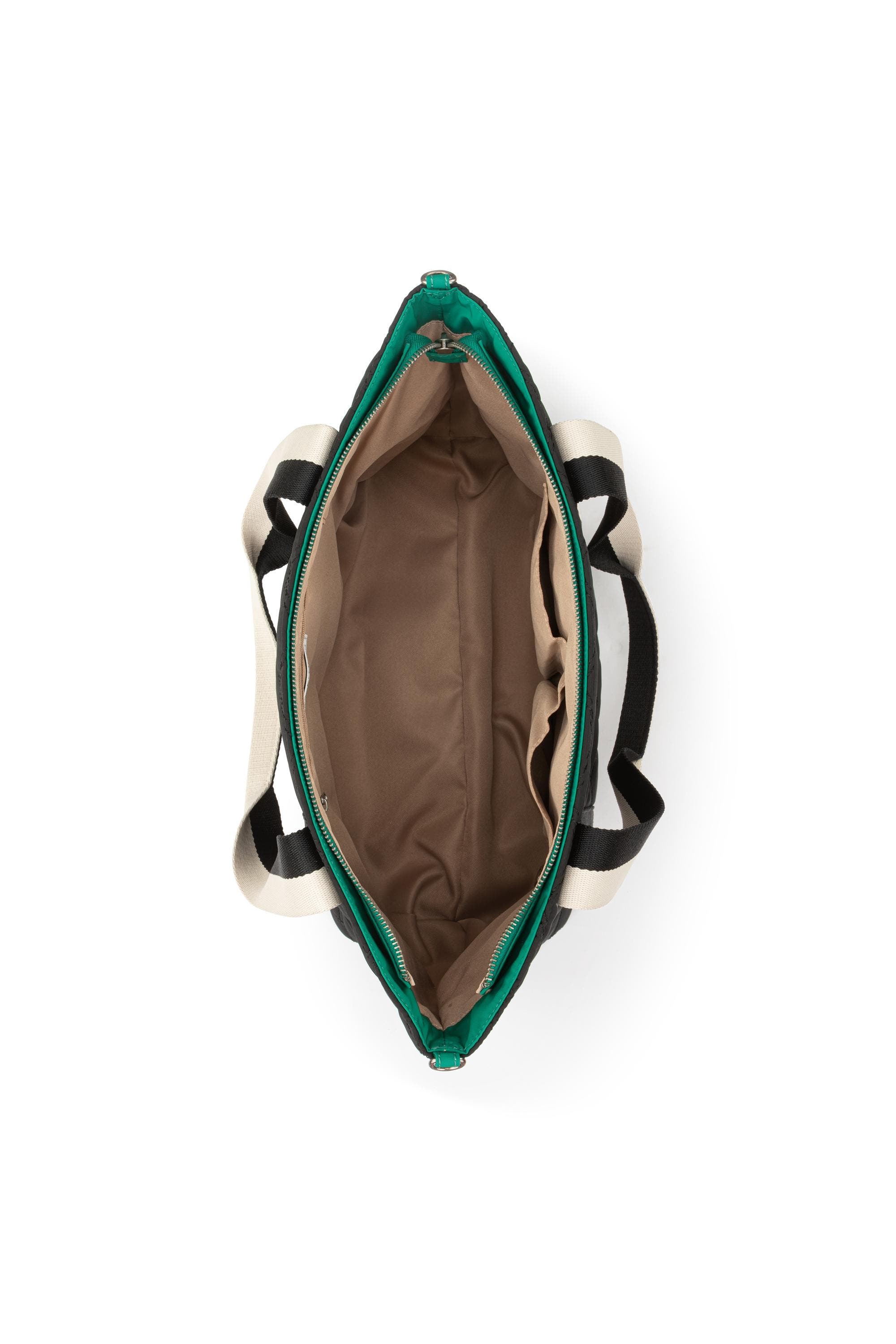 Sakroots Arlo Large Tote Bag - Quilted, Alternate, color, Black Diamond Quilted