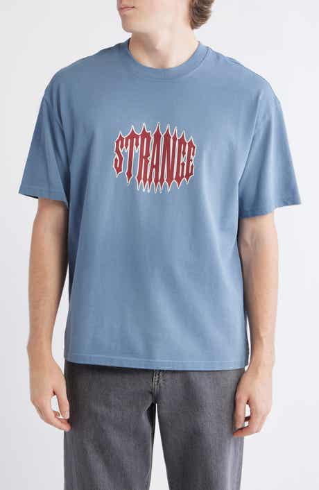 Strange Rhinestone Cotton Graphic T-Shirt