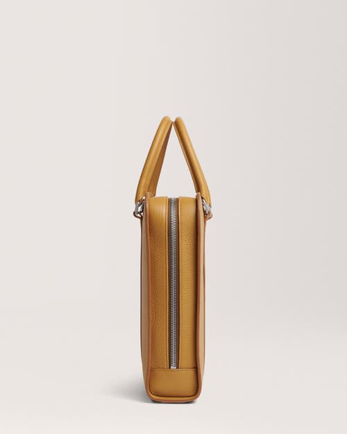 Carl Friedrik Palissy Briefcase In Mustard Yellow