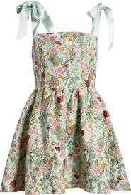 Lucy Paris Natalie Brocade Cocktail Minidress