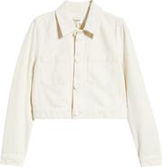 FRAME The Crop Denim Jacket