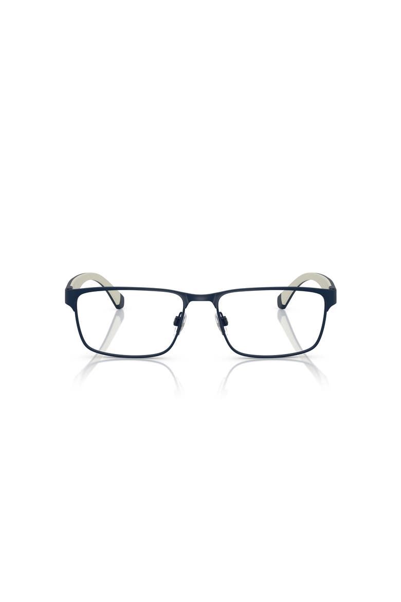 58mm Rectangle optical glasses, Alternate, color, Blue