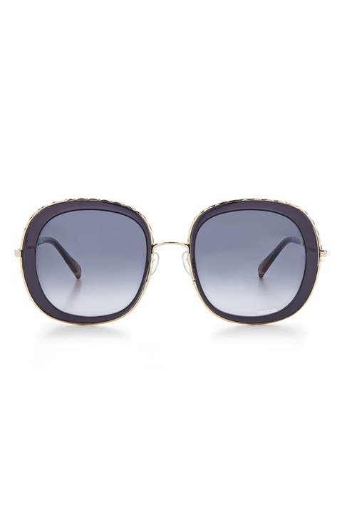 53mm Round Sunglasses