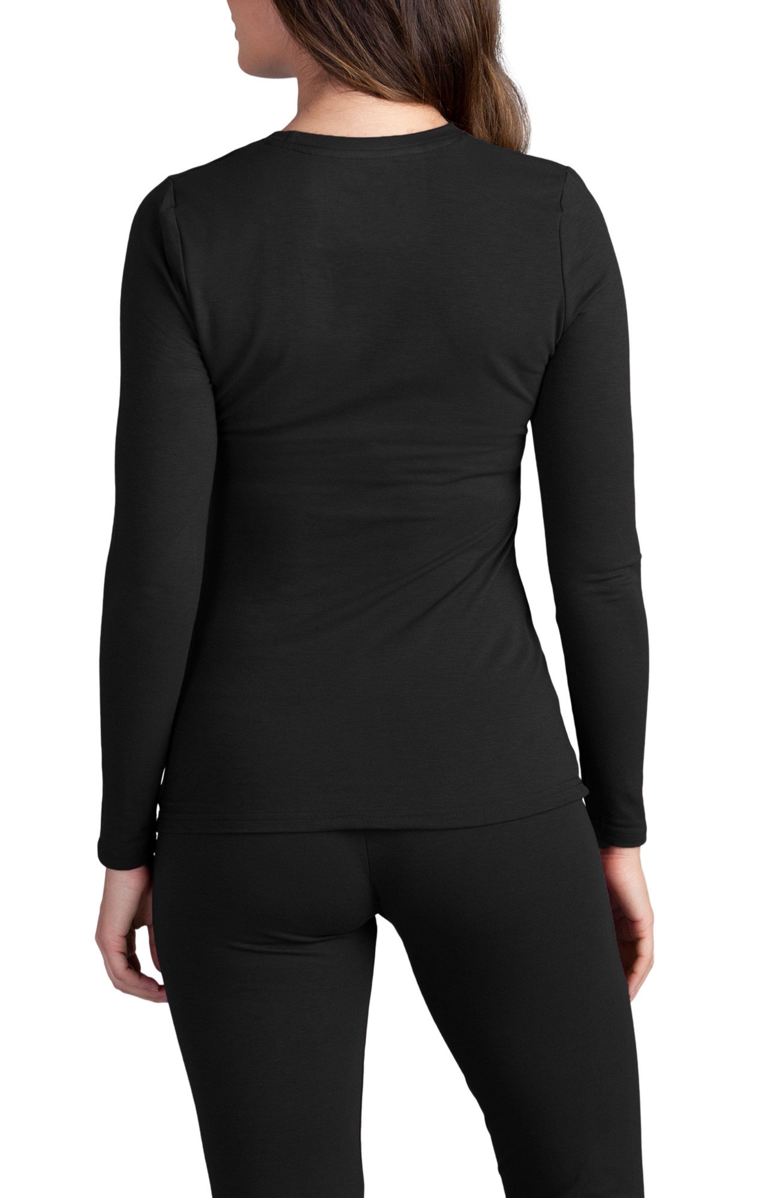 Women's Heat Long Sleeve Thermal Crew - image 2