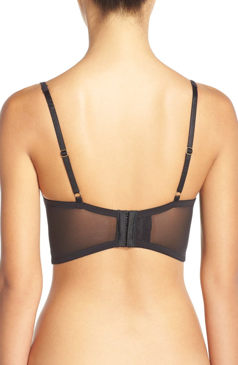 Natori Feathers Underwire Longline Bra, Alternate, color,