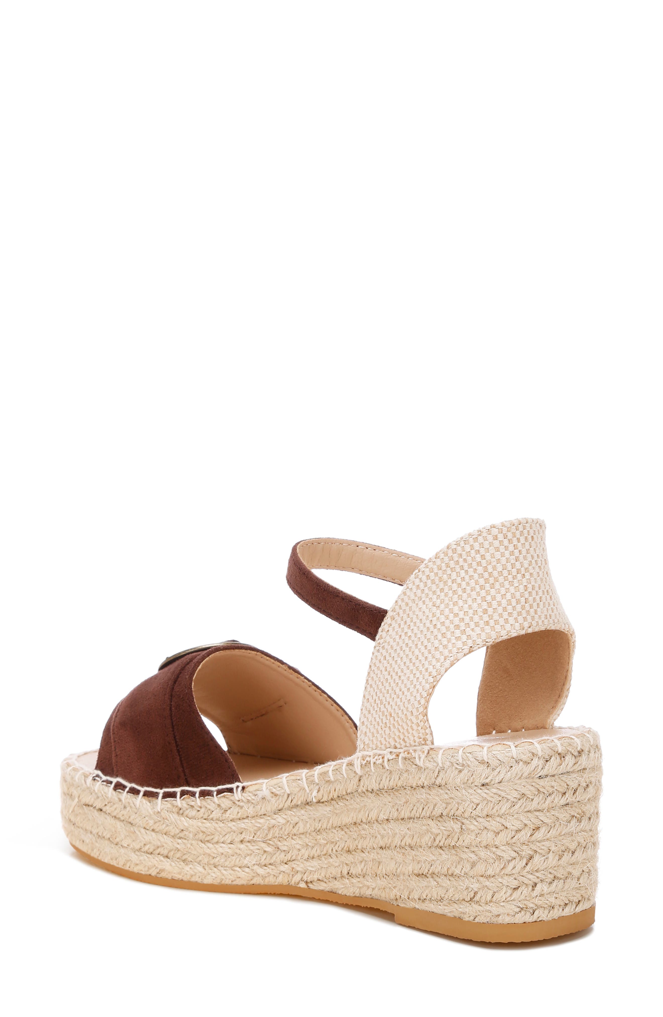 LONDON RAG Amilta Platform Wedge Espadrille Sandal, Alternate, color, Brown