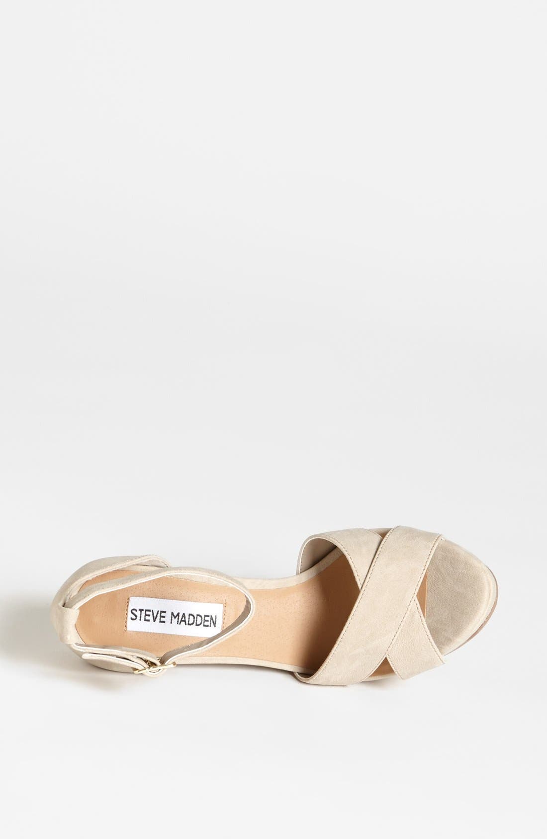 'Xenon' Wedge, Alternate, color, BONE