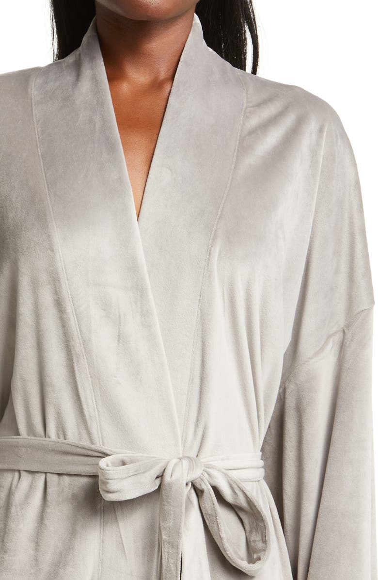 SKIMS Velour Fleece Robe, Alternate, color,