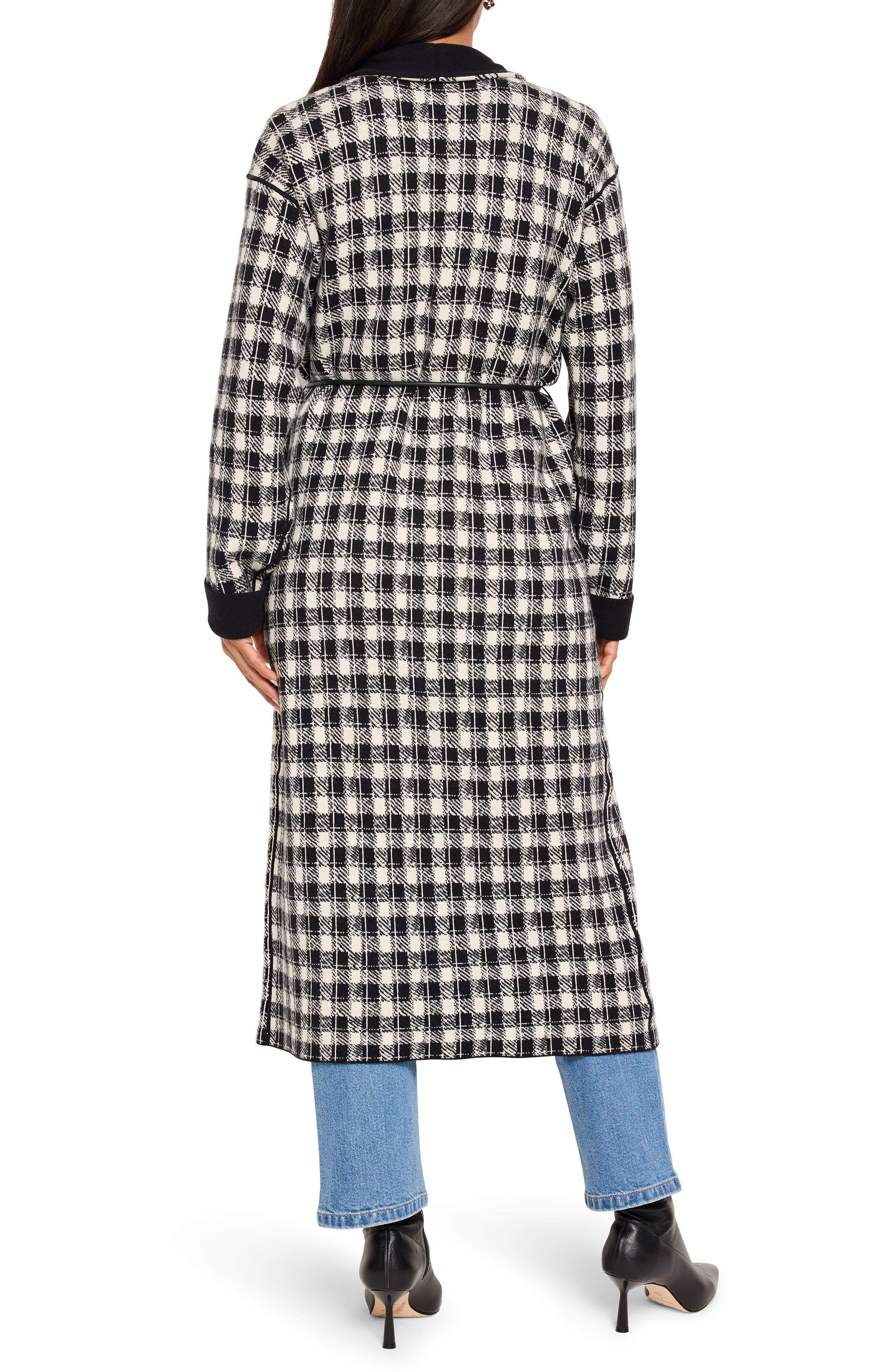 Cool Nights Plaid Duster Jacket - image 2