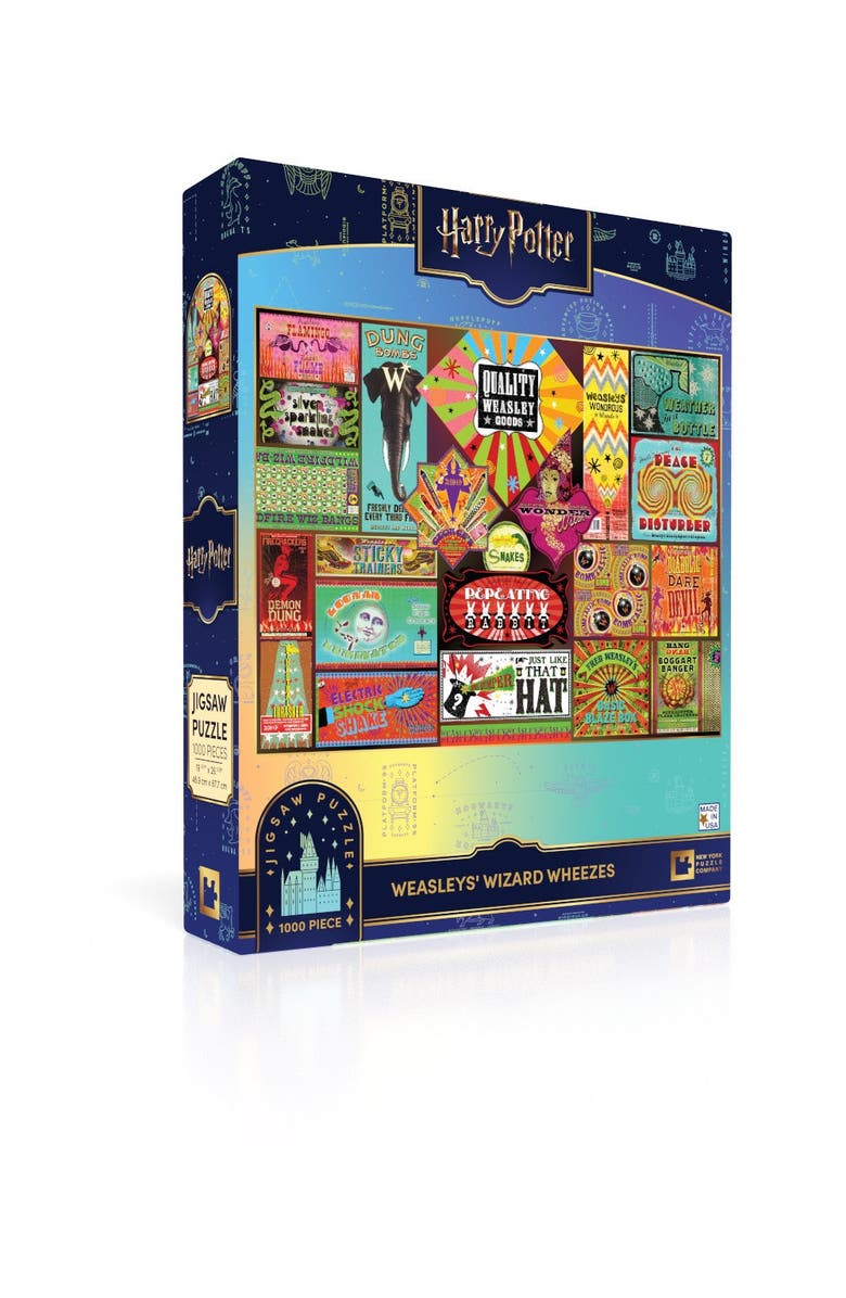 NEW YORK PUZZLE COMPANY Weasleys' Wizard Wheezes 1000 Piece Puzzle, Alternate, color, NO COLOR