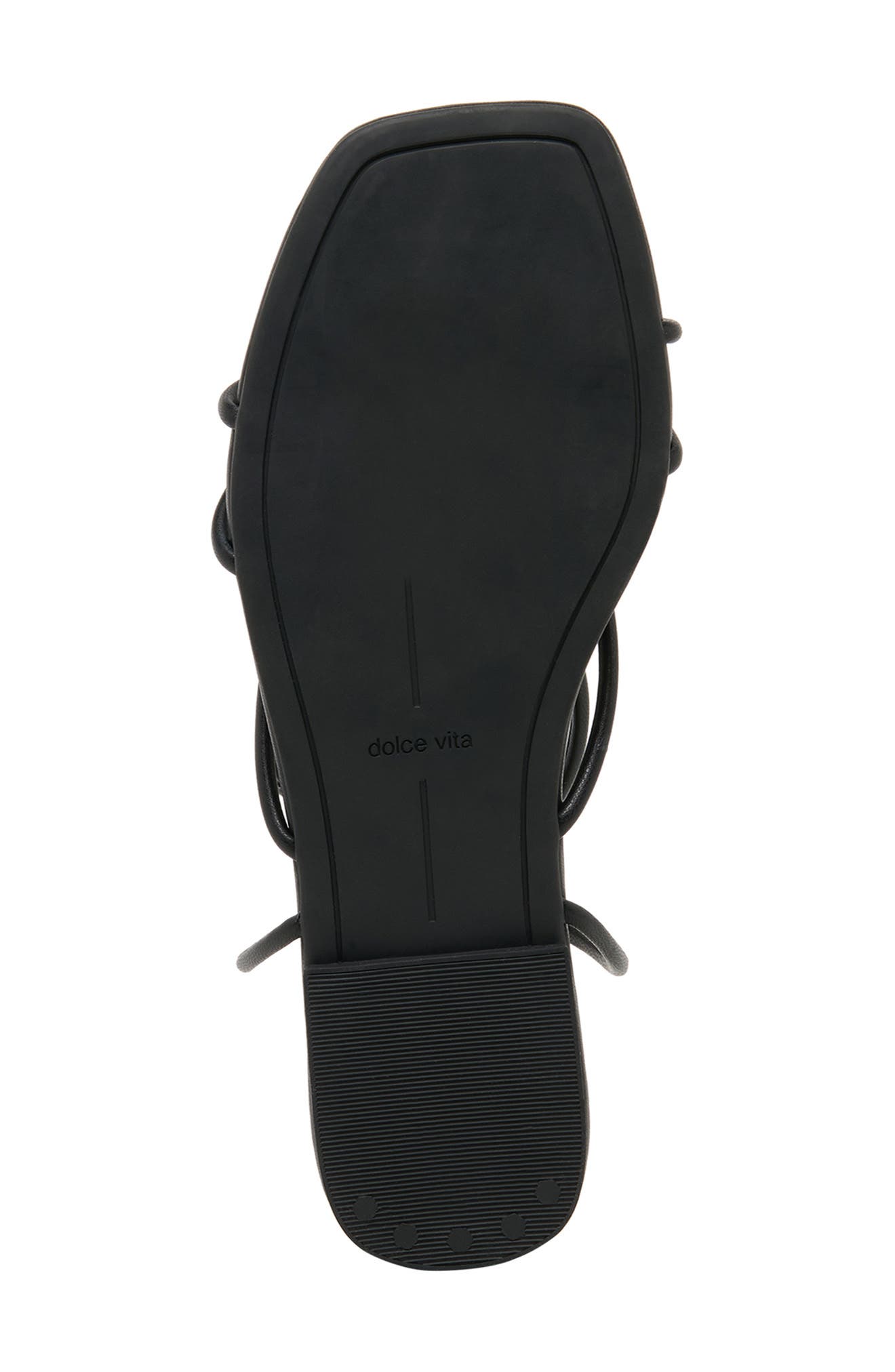 Dolce Vita Lonato Ankle Strap Sandal, Alternate, color, Black Stella