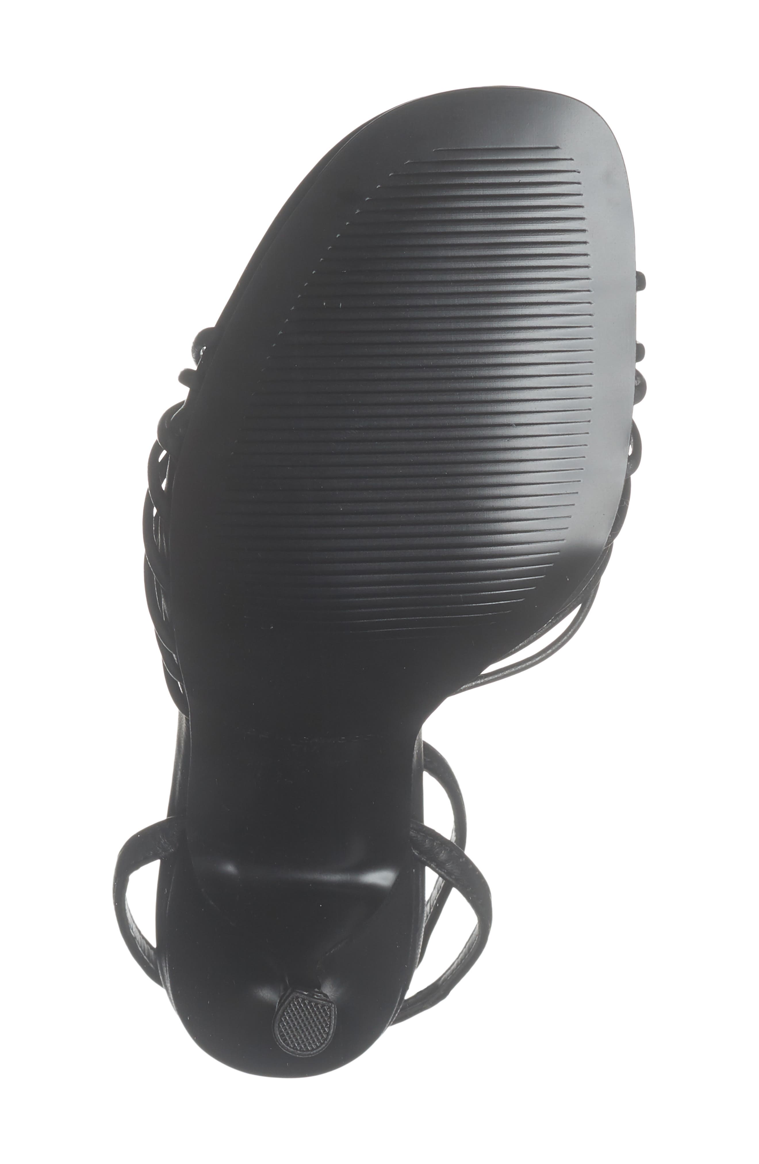 Steve Madden Tracy Ankle Strap Sandal, Alternate, color, Black