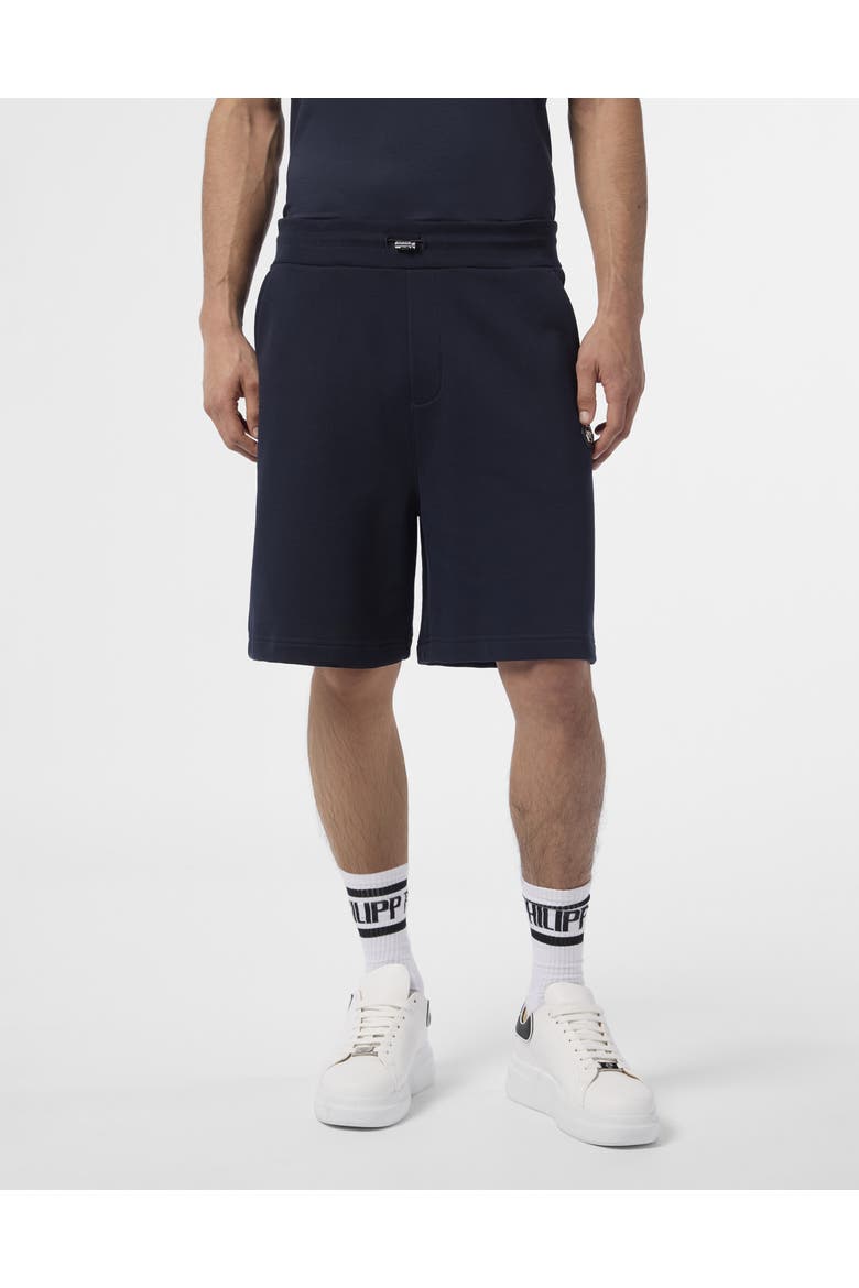 Fleece Shorts Basic Men, Main, color, navy