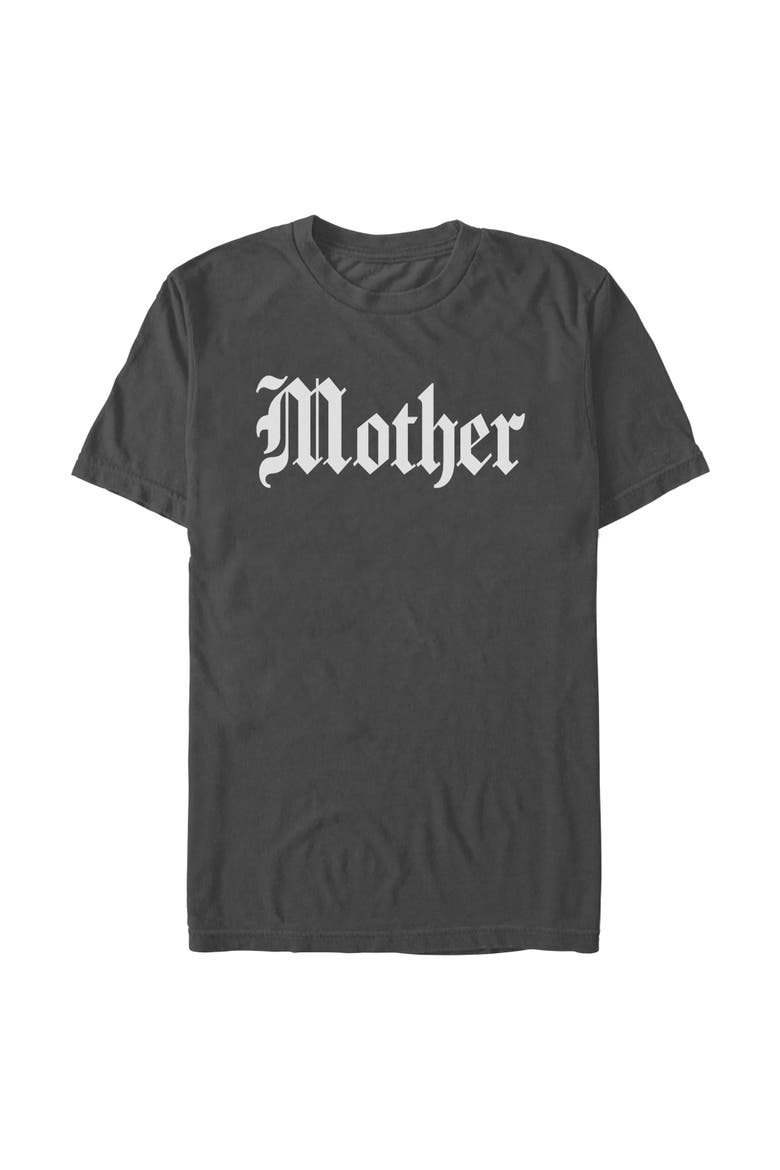 Men's Lost Gods Mother Bold Tattoo  Graphic T-Shirt, Main, color, Charcoal
