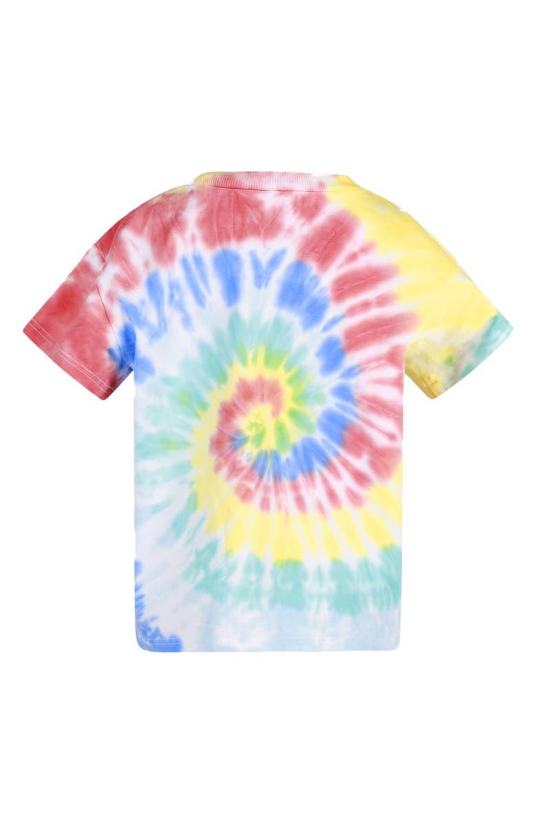 Rock Your Kid Kids' Tie Dye Cotton T-Shirt, Alternate, color, Rainbow
